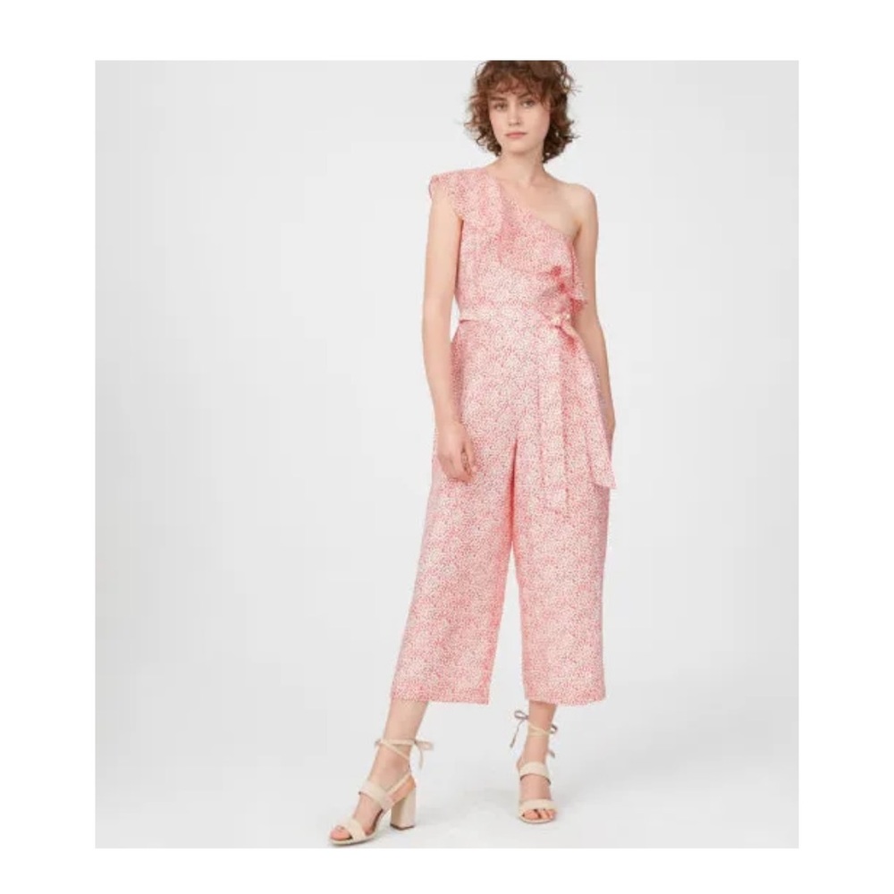 NWT Club Monaco Lene Printed Jumpsuit Size 6